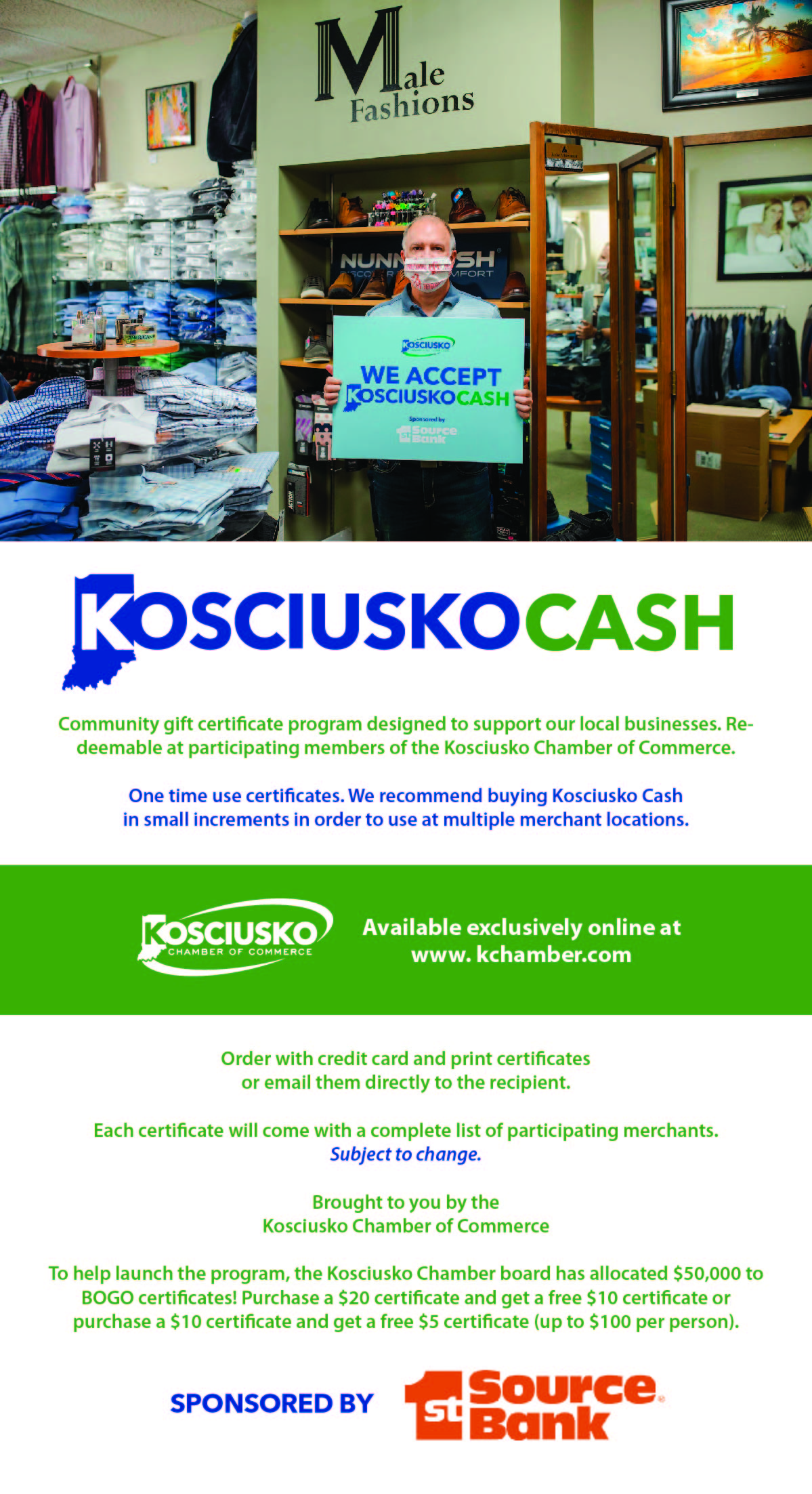 KosciuskoCashGraphicforSite Kosciusko Chamber of Commerce