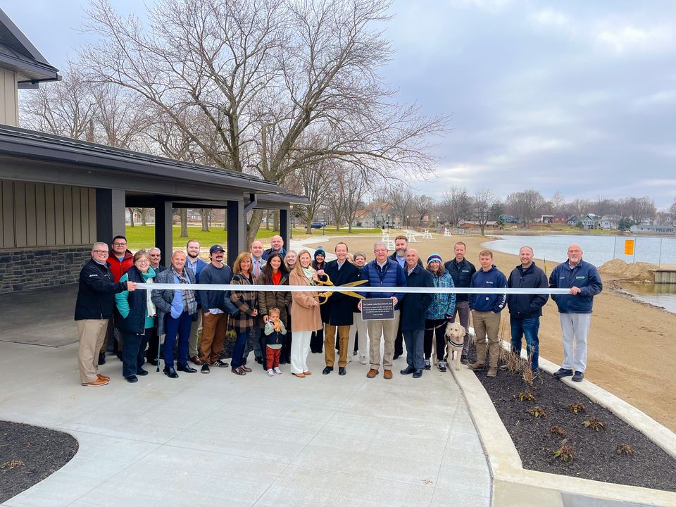 Ribbon Cutting at Center Lake Recreational Trail | Kosciusko Chamber of ...