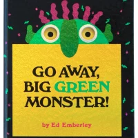 ( Book)  Go Away Big Green Monster Hardcover Book