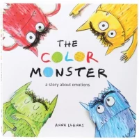 Book: The Color Monster: a story about emotions (Hardcover Book)