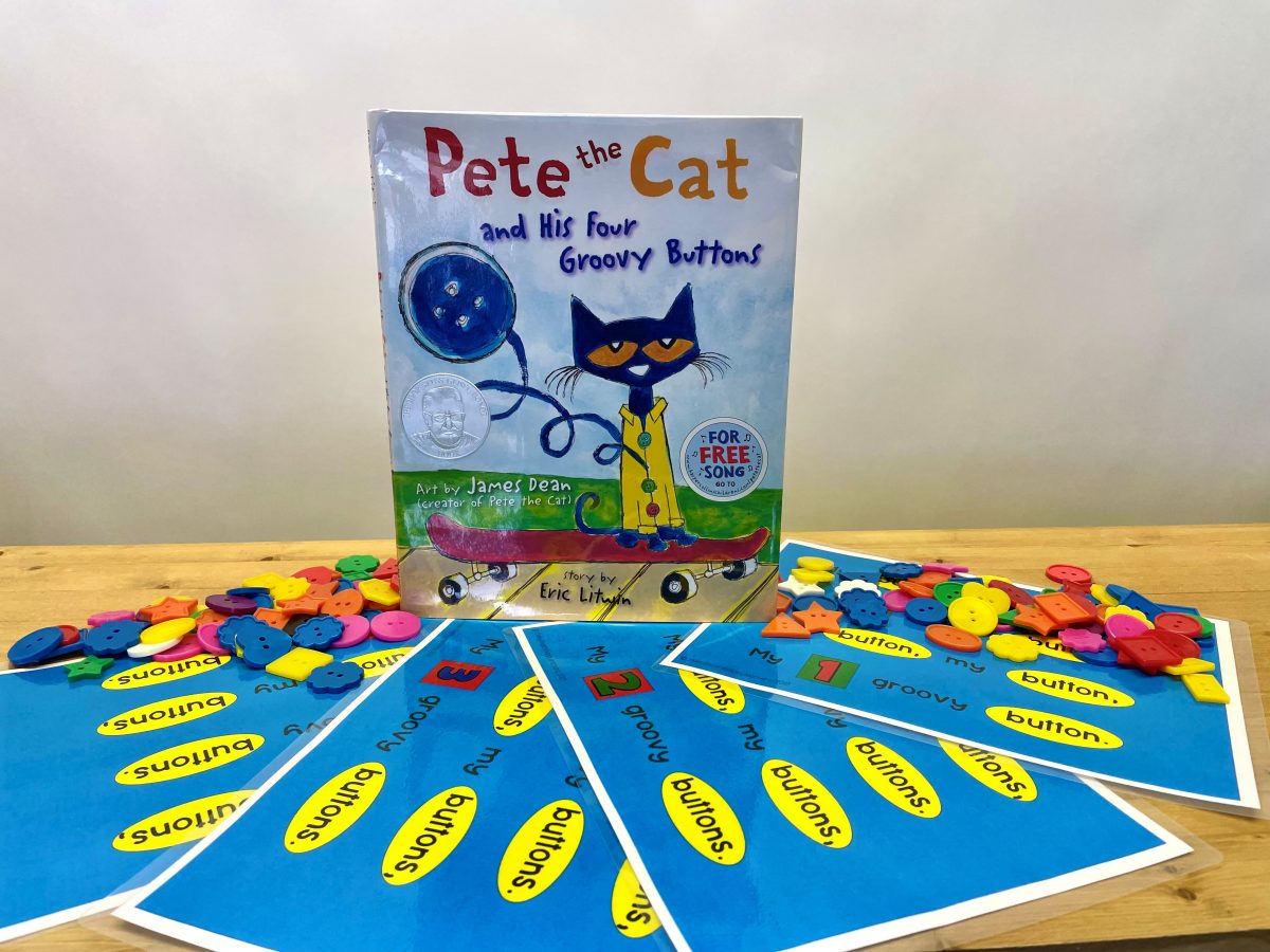Pete the Cat and His Four Groovy Buttons Activity Set
