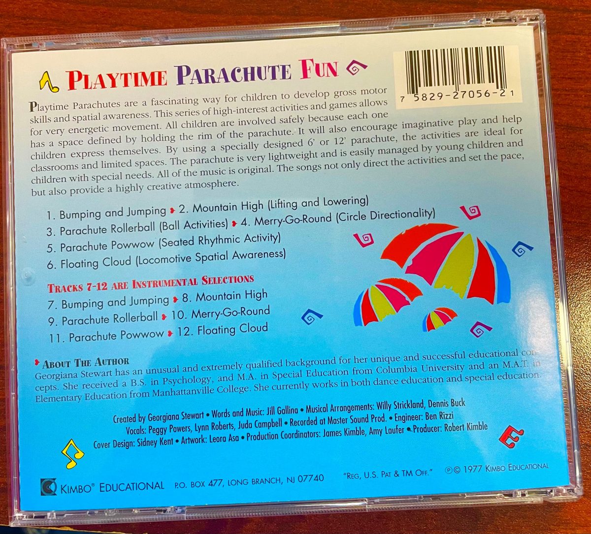 CD for Playtime Parachute Fun 